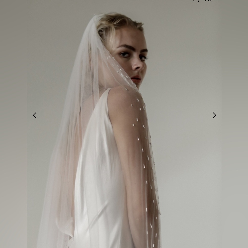 AB ELLIE NOVA Bridal Veil Ivory